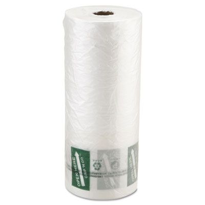 Inteplast Group Produce Bag, 12 x 20, 9 Microns, Natural, 875/Roll, 4 Rolls/Carton