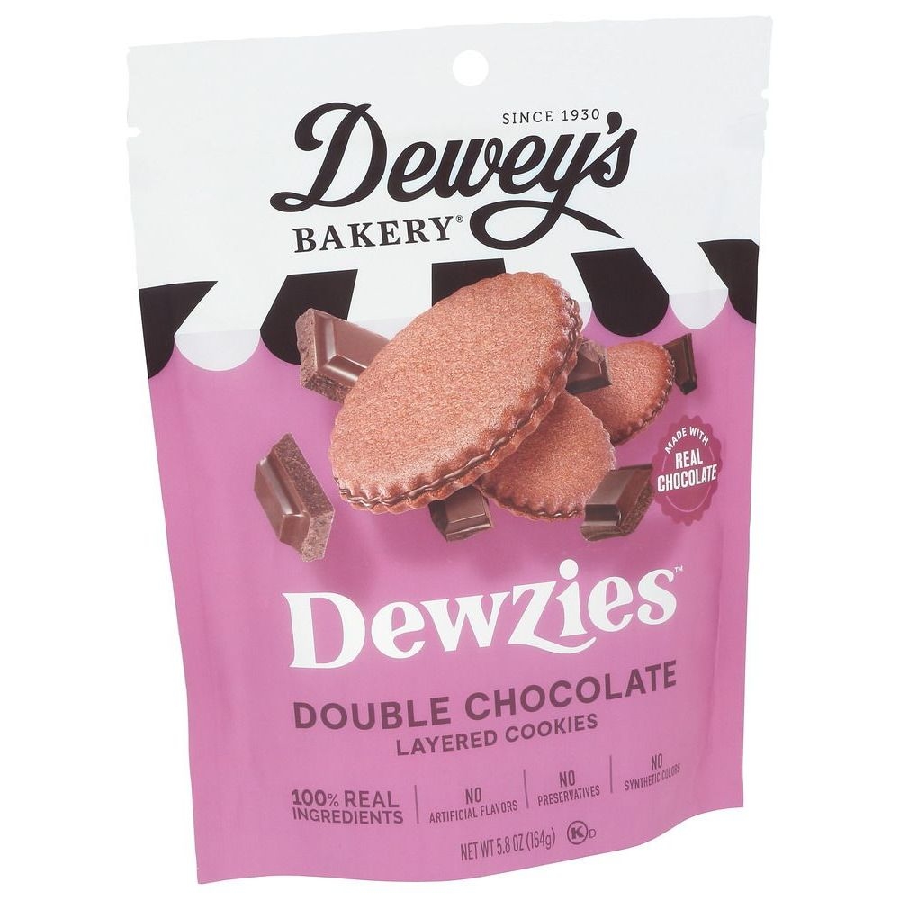 Deweys Double Chocolate Layered Cookies, 5.8 Ounce -- 6 per case