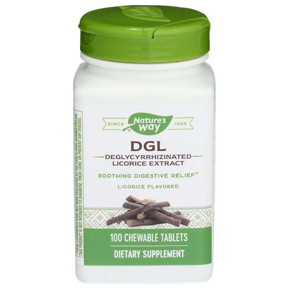 Enzymatic Therapy DGL Chewable Tablet - 100 count per pack