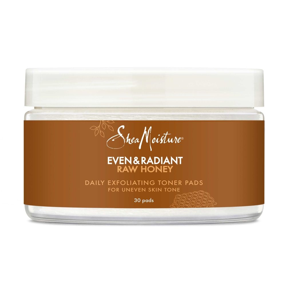 Shea Moisture Even and Radiant Daily Exfoliating Toner Pad, 30 count -- 24 per case
