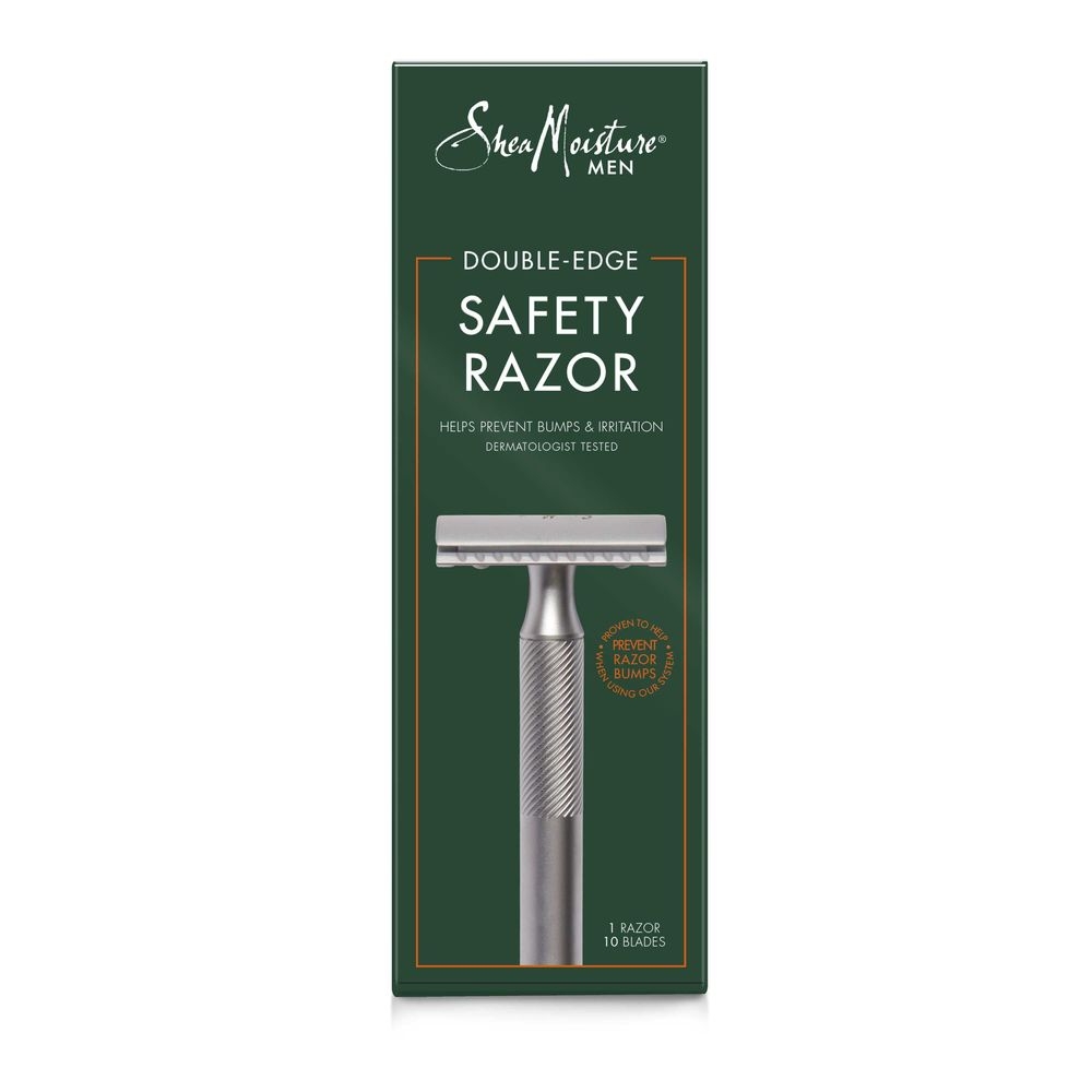 Shea Moisture Men Double Edge Safety Razor -- 4 per case