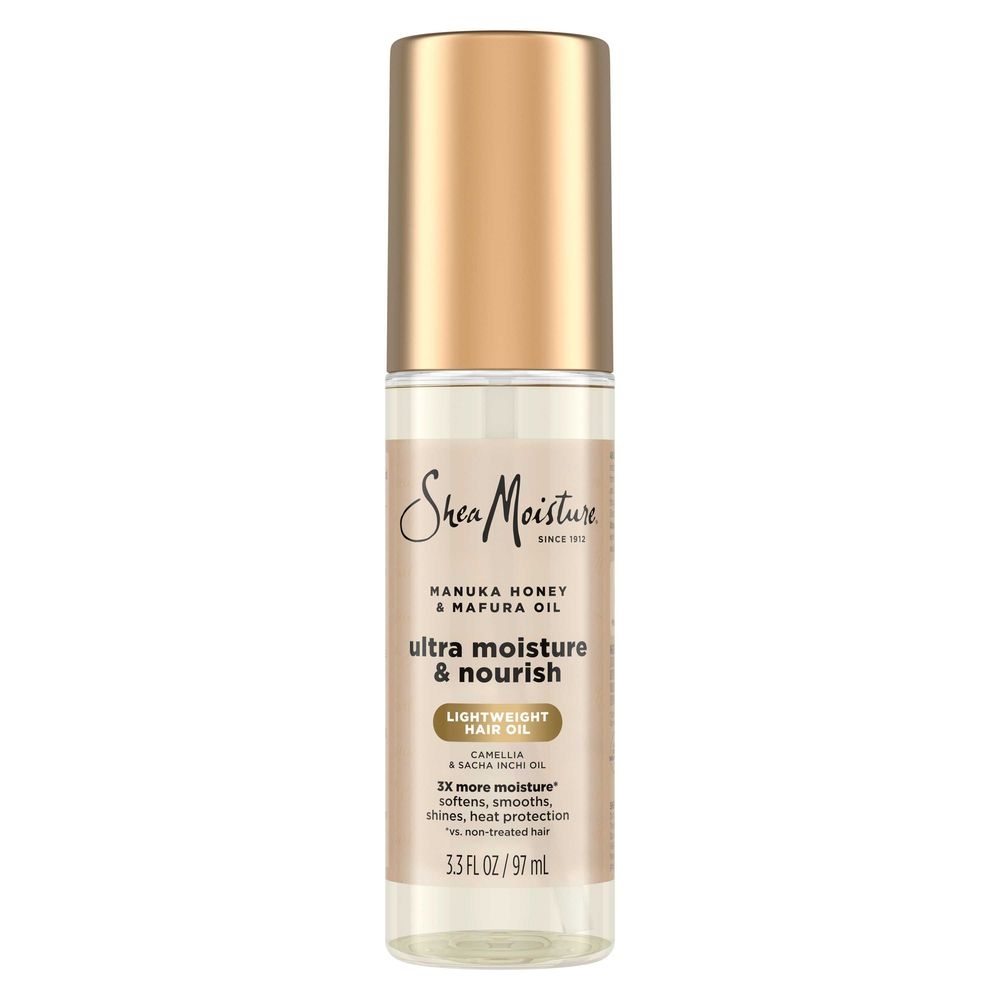 Shea Moisture Manuka Honey Mafura Oil Ultra Moisture and Nourish Oil, 3.3 Fluid Ounce -- 6 per case