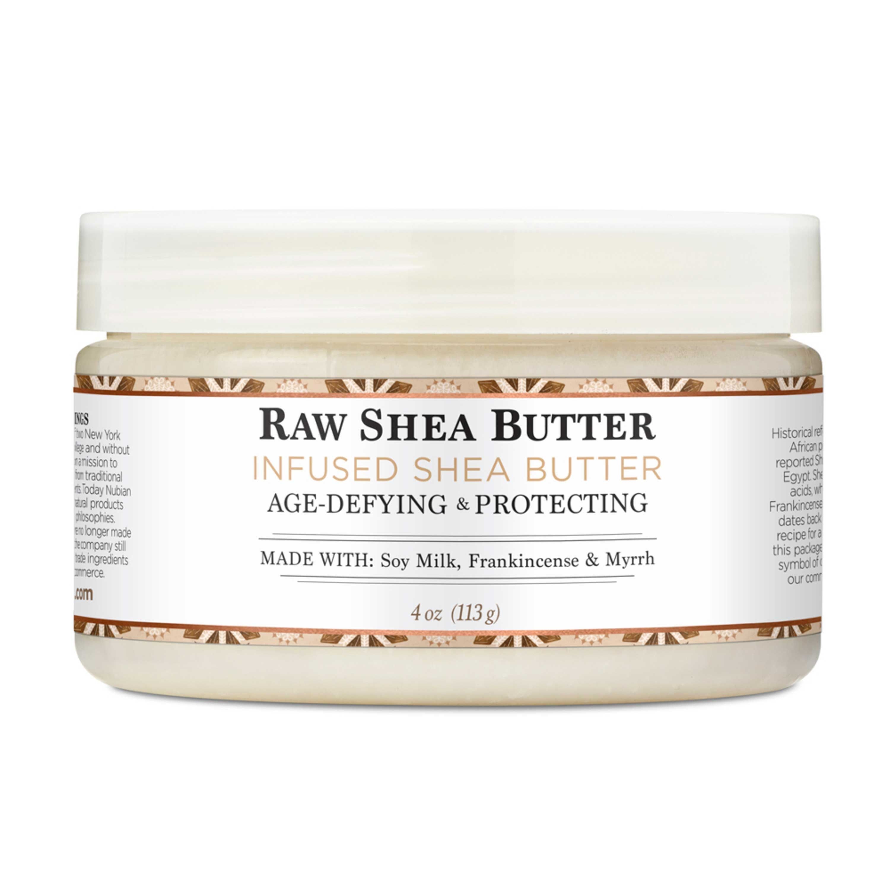 Nubian Heritage Infused Raw Shea Butter, 4 Ounce -- 12 per case