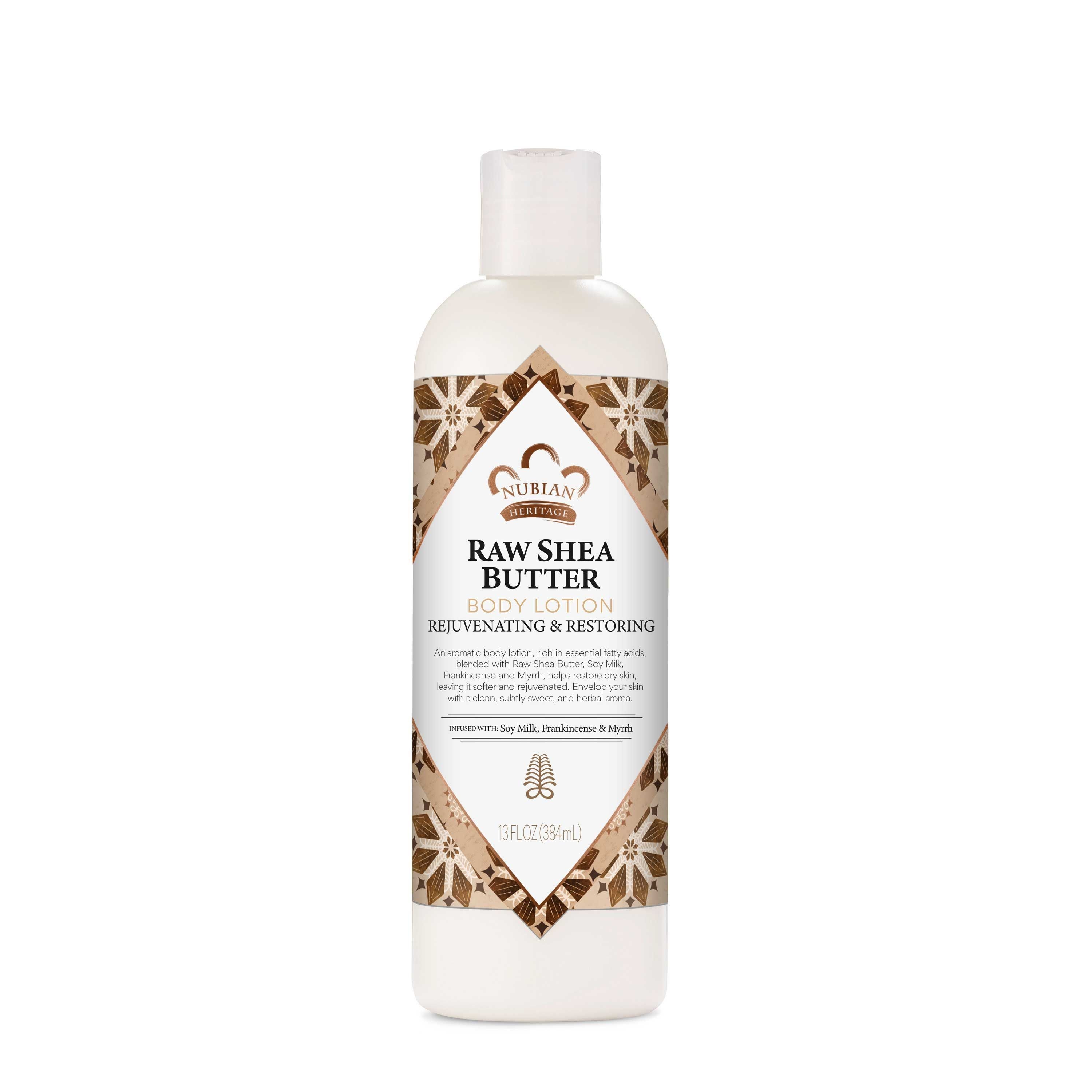 Nubian Heritage Age Defying Raw Shea Butter Body Lotion, 13 Ounce -- 12 per case