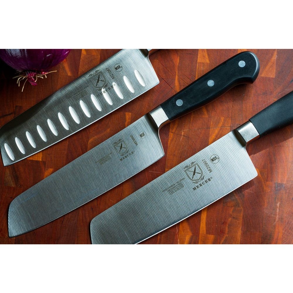 Mercer Culinary Genesis Nakiri Knife, 7 inch