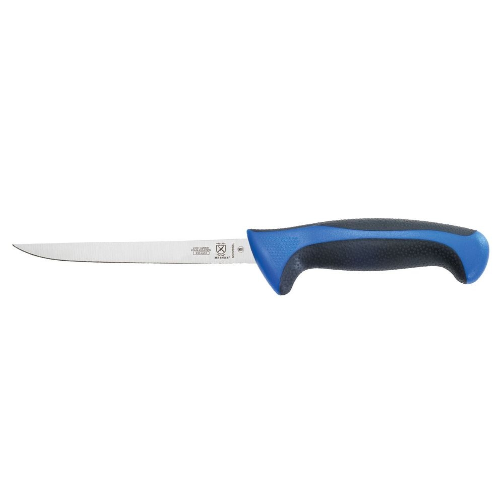 Mercer Culinary Millennia Blue Narrow Boning Knife, 6 inch