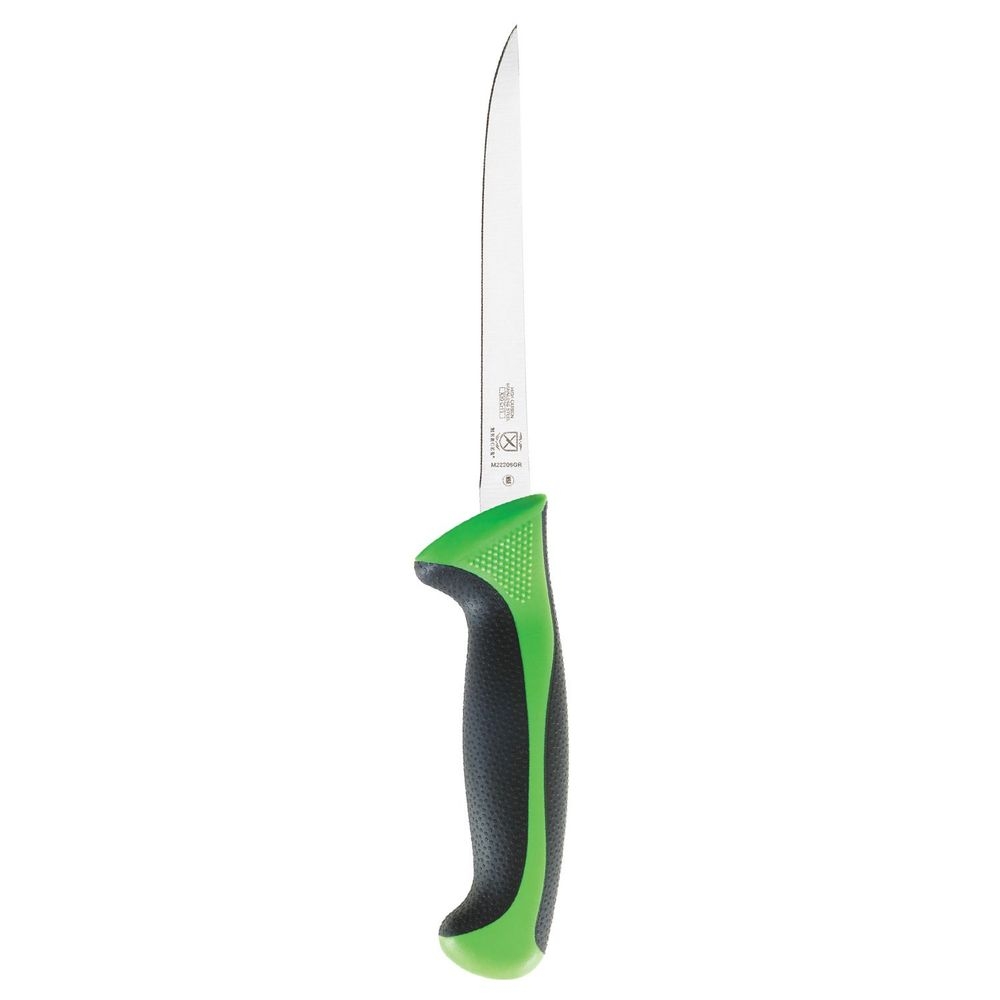 Mercer Culinary Millennia Green Narrow Boning Knife, 6 inch