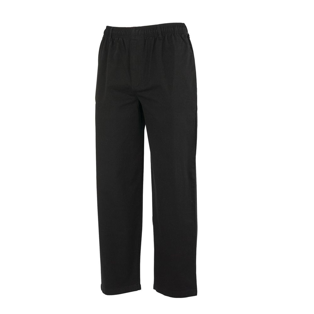 Mercer Culinary Black X-Small Genesis Unisex Chef Pants