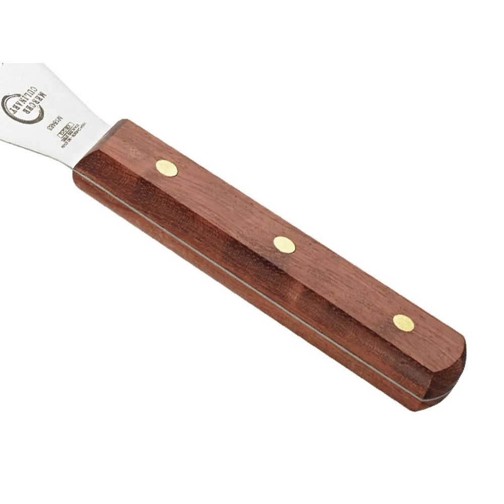 Mercer Culinary Praxis Brown Rosewood Handle Fish Turner, 6 X 3 Inch