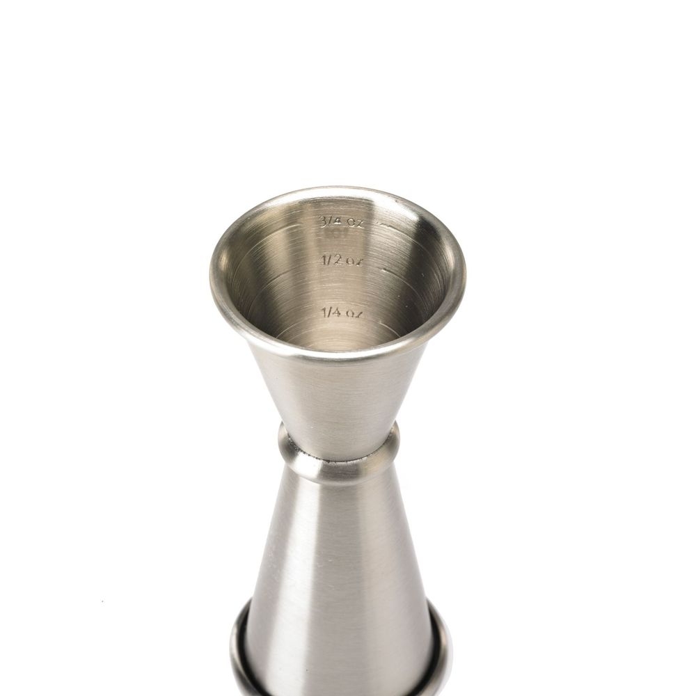 Barfly Stainless Steel Japanese Style Jigger, 1 x 1 1/2 Ounce