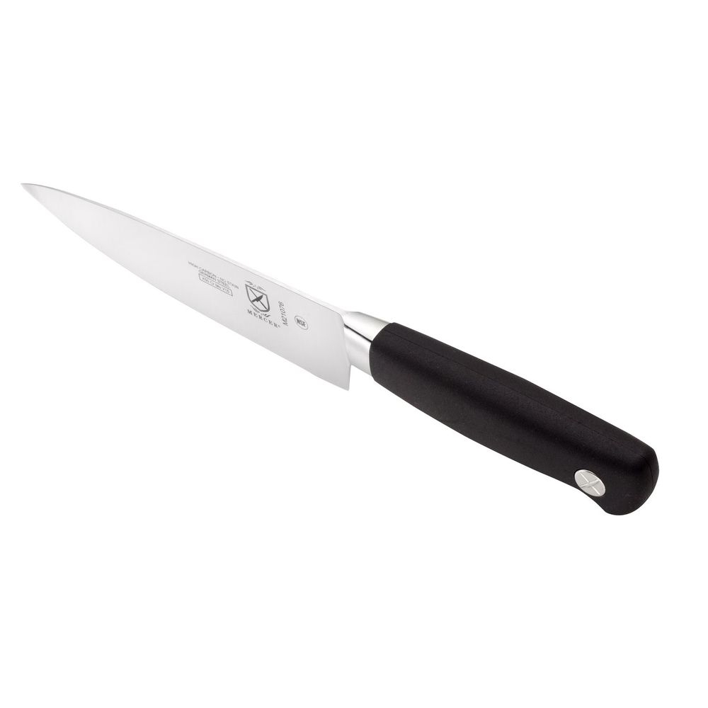 Mercer Culinary Genesis Short Bolster Chefs Knife, 6 inch