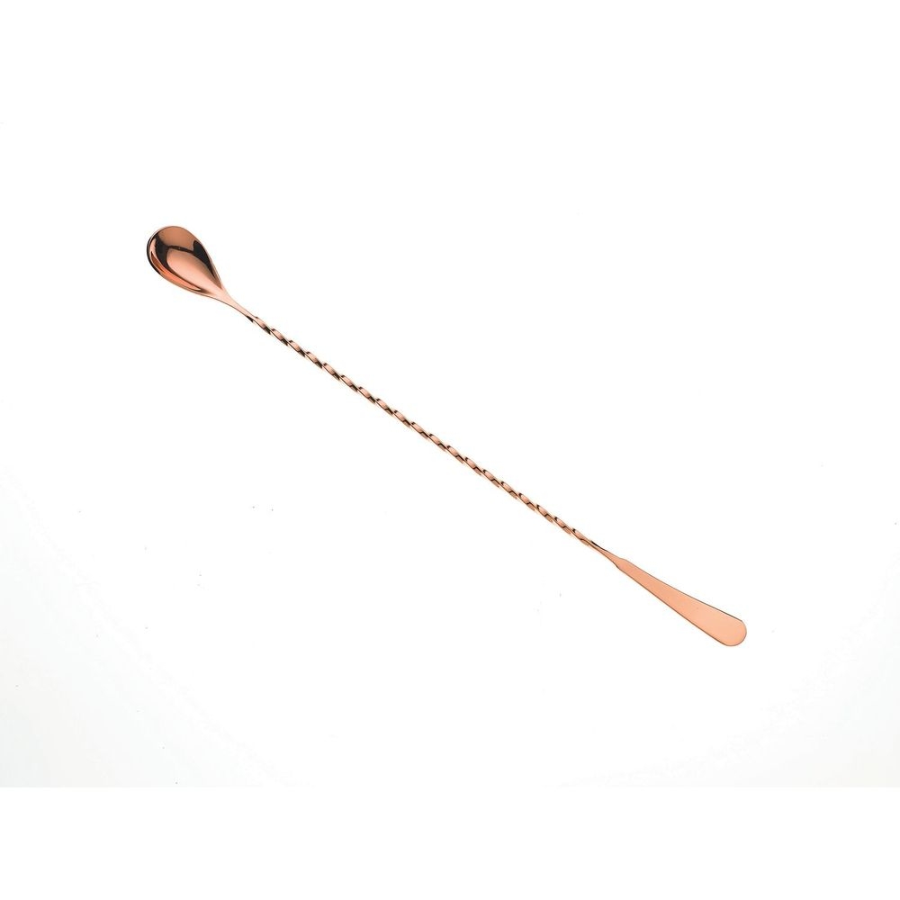 Barfly Copper Plated Japanese Style Standard Bar Spoon, 13 3/16 inch