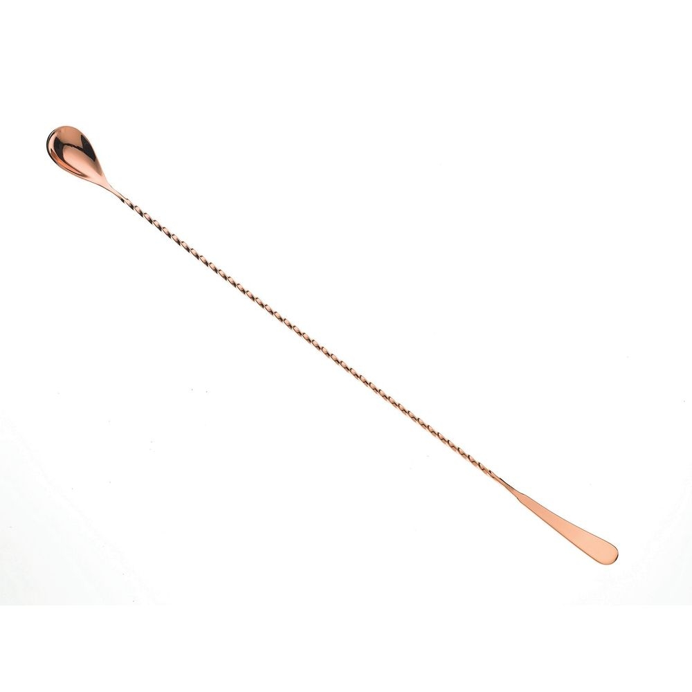 Barfly Copper Plated Japanese Style Standard Bar Spoon, 17 1/8 inch