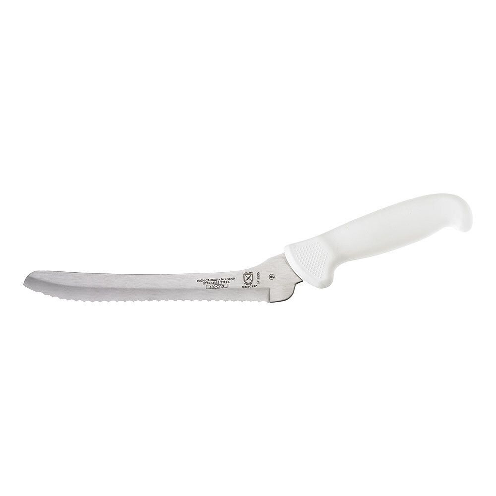 Mercer Culinary White Serrated Bread Knife, 8 inch