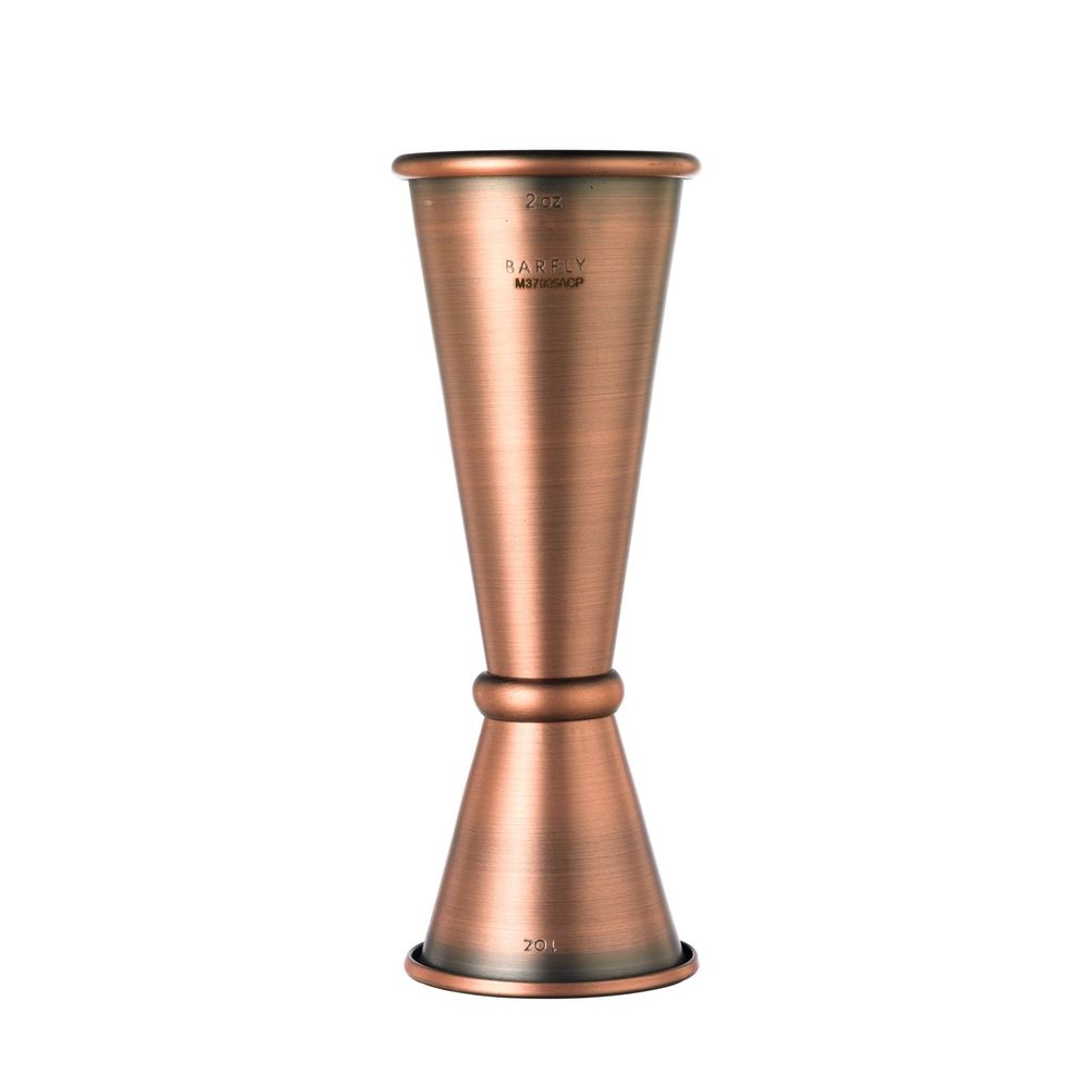 Barfly Antique Copper Japanese Style Jigger, 1 x 2 Ounce