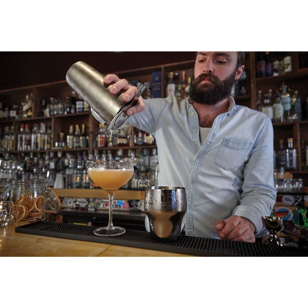 Barfly Gun Metal Black 2 Piece Cocktail Shaker Set, 24 Ounce