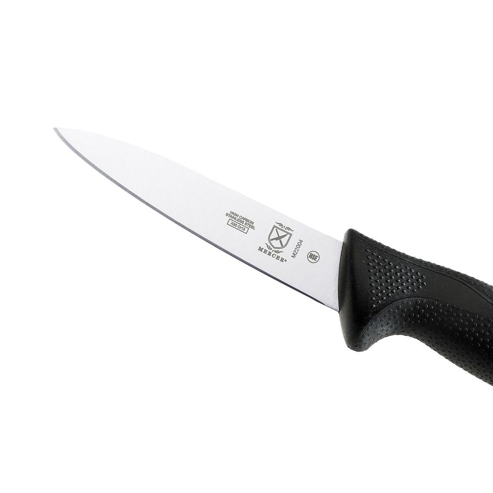 Mercer Culinary Millennia Black Handle Paring Knife, 4 inch