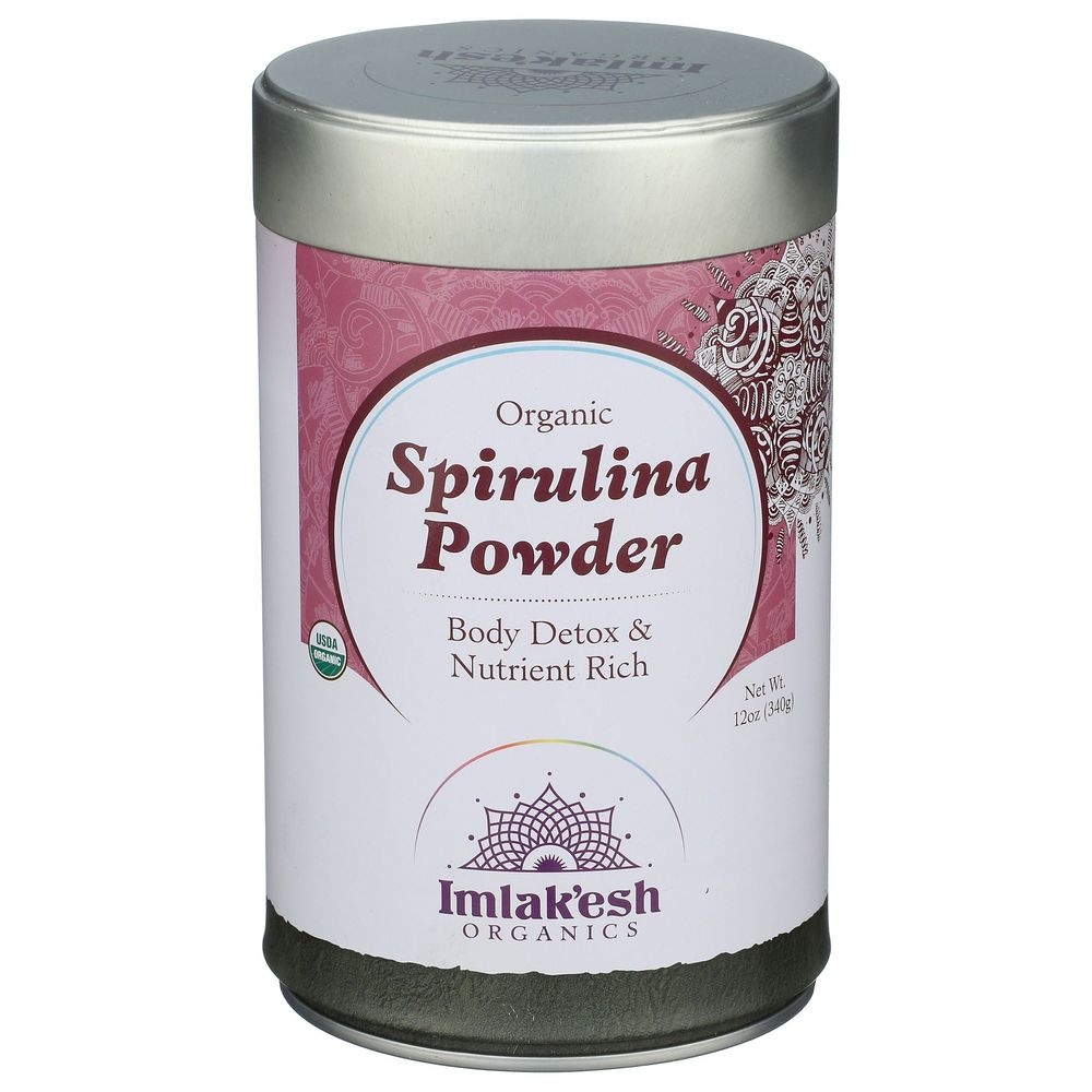 Imlakesh Organics Raw Spirulina Powder, 14 Ounce