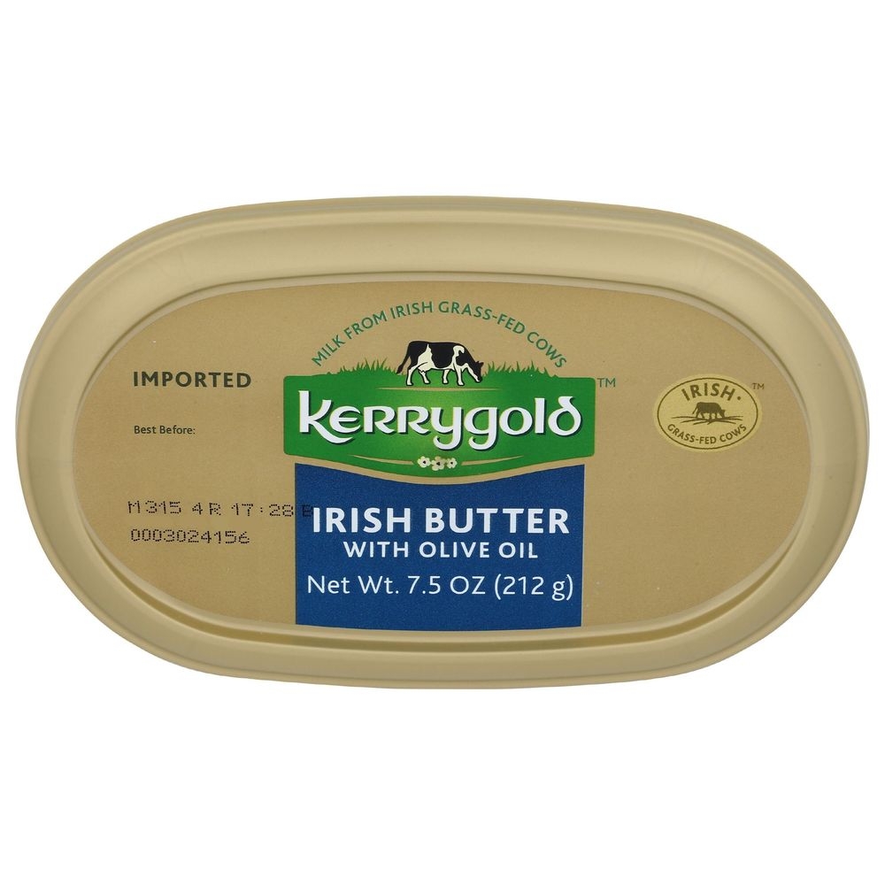 Kerrygold Pure Irish Butter with Olive Oil, 7.5 Ounce -- 12 per case