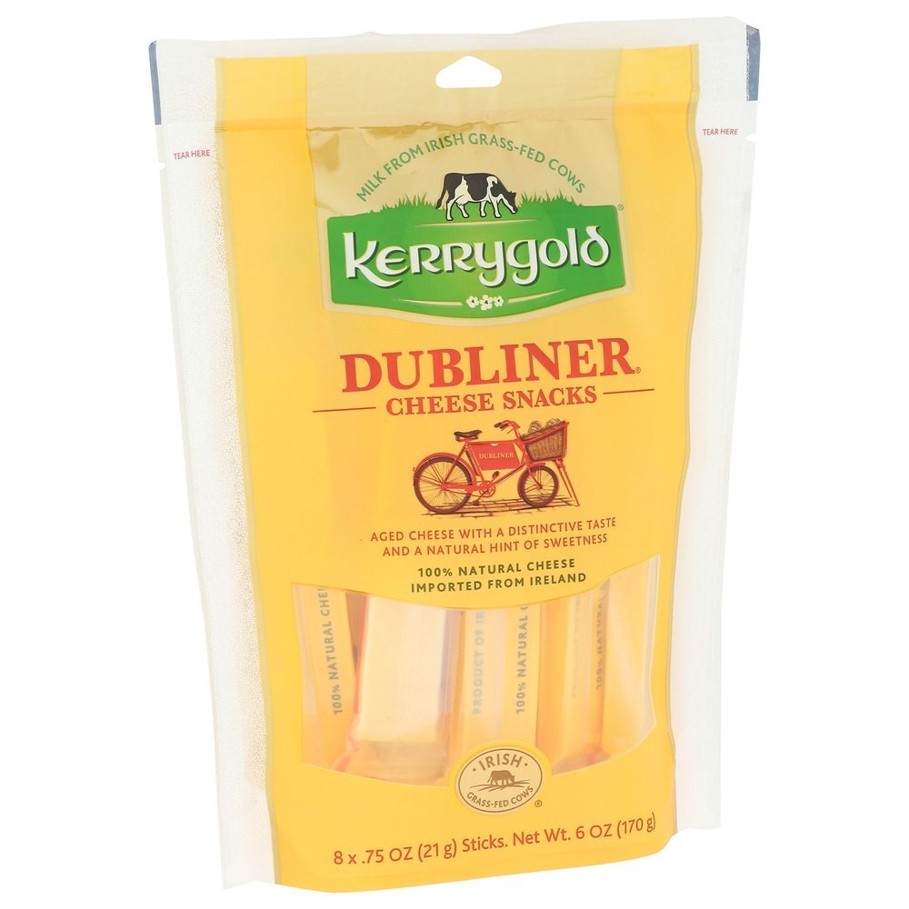 Kerrygold Dubliner Deli Cheese Sticks, 0.75 Ounce -- 96 per case