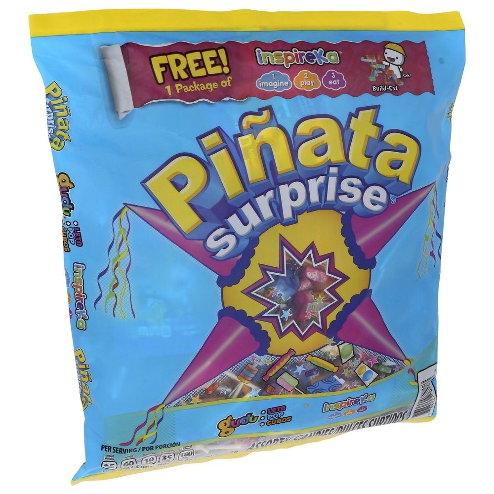 Sonrics Pinata Surprise Assorted Candy, 4.4 Pound Bag -- 5 per case