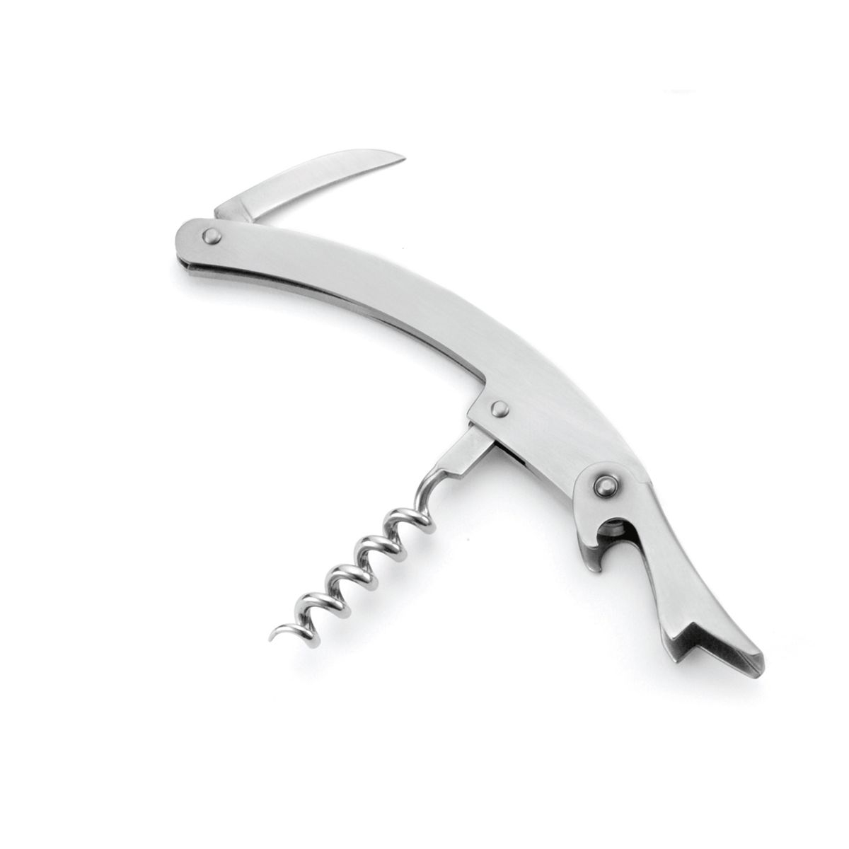 Tablecraft Stainless Steel Premium Curved Blade Corkscrew