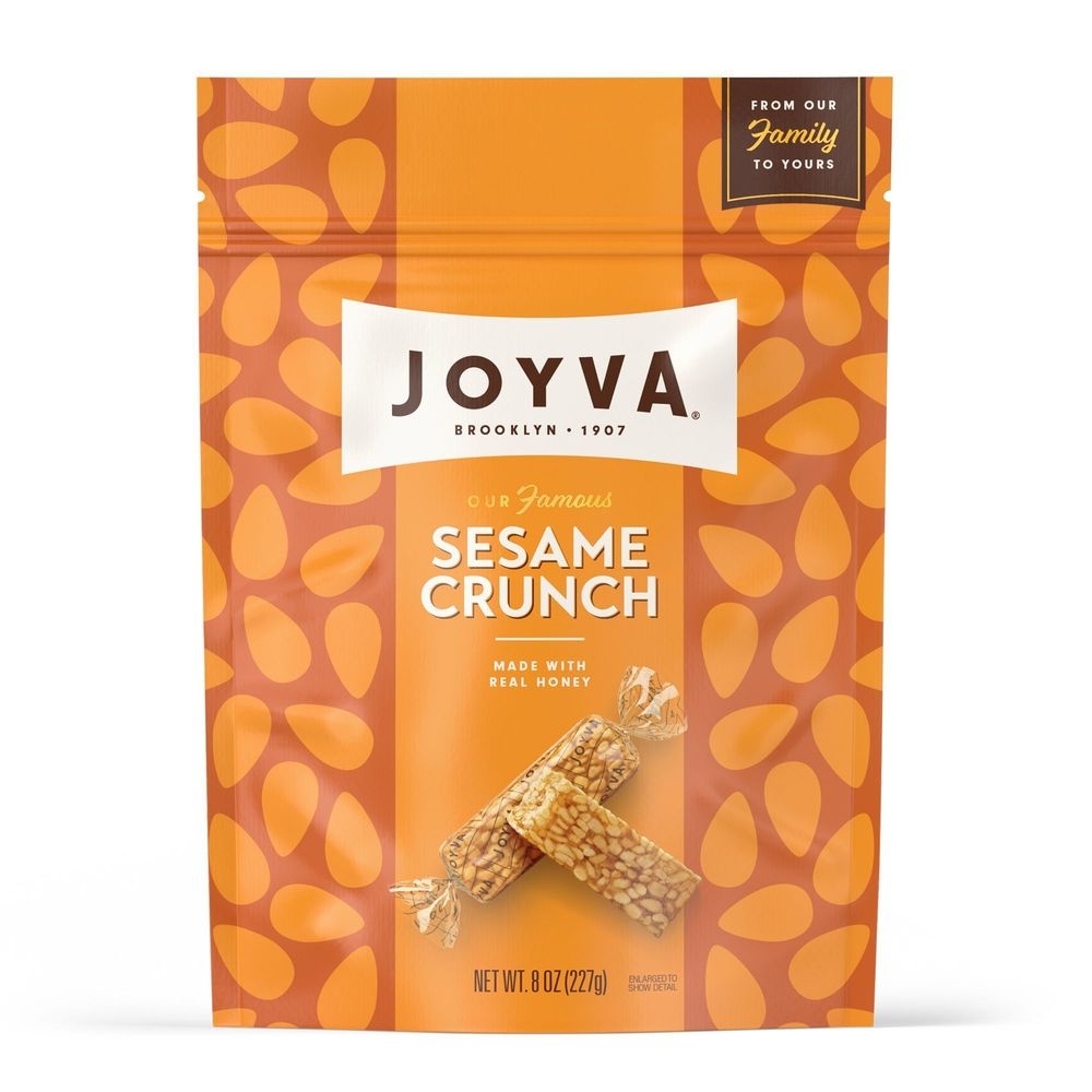Joyva Sesame Crunch, 8 Ounce -- 24 per case
