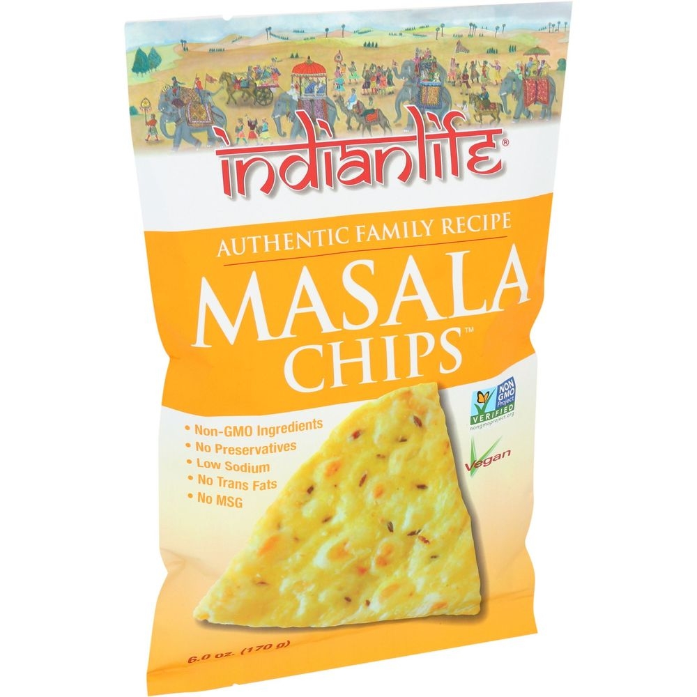 Indian Life Masala Chips, 6 Ounce -- 12 per case