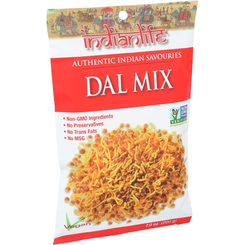 Indianlife Dal Snack Mix, 7 Ounce -- 8 per case