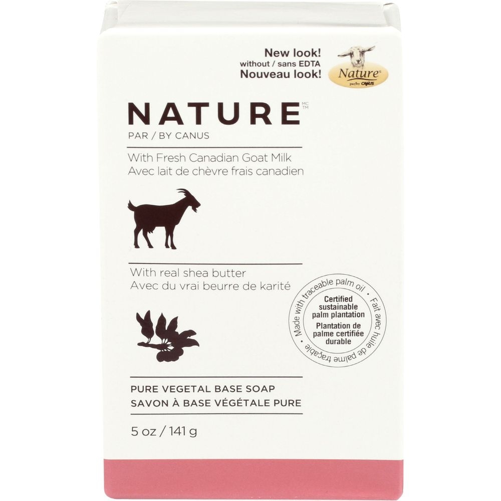 Nature by Canus Shea Butter Pure Vegetal Base Soap, 5 Ounce