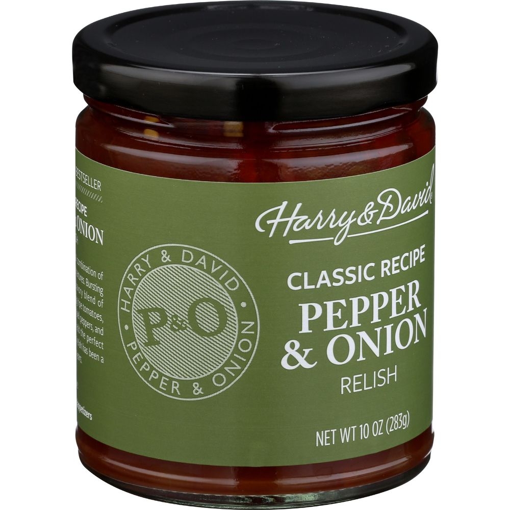 Harry and David Pepper and Onion Relish, 10 Ounce -- 6 per case