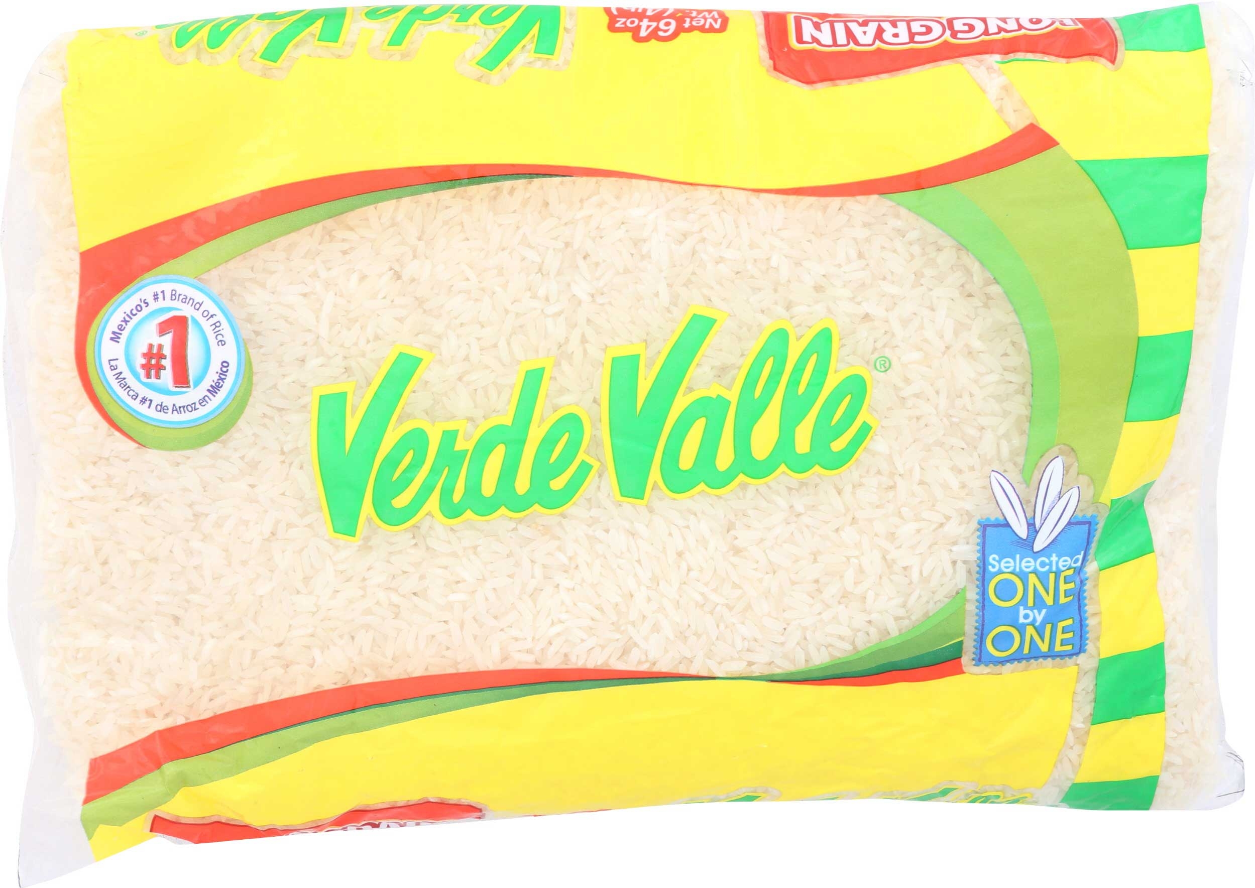 Verde Valle Long Grain White Rice, 4 Pound -- 7 per case