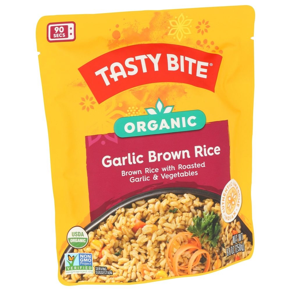 Tasty Bite Roasted Garlic Rice, 8.8 Ounce -- 6 per case