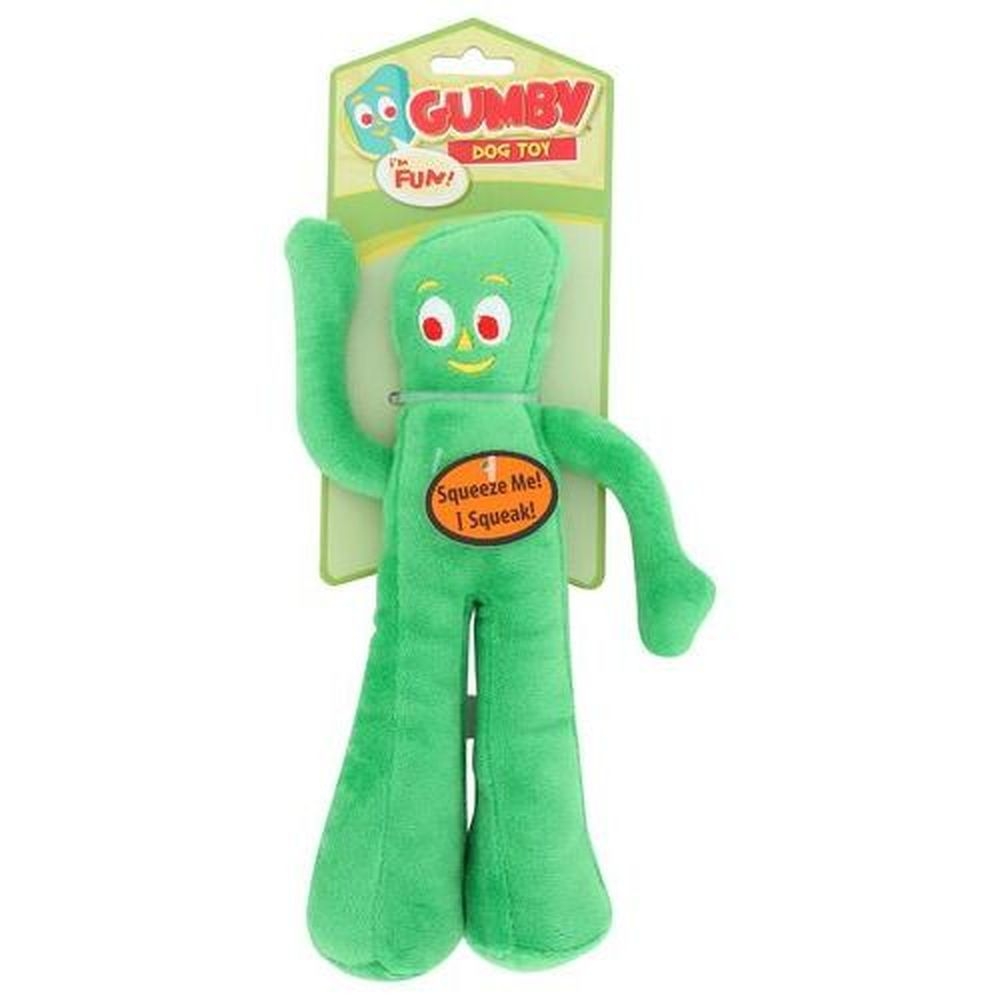 Multipet Gumby Plush Toy for Dog, 9 inch -- 3 per case