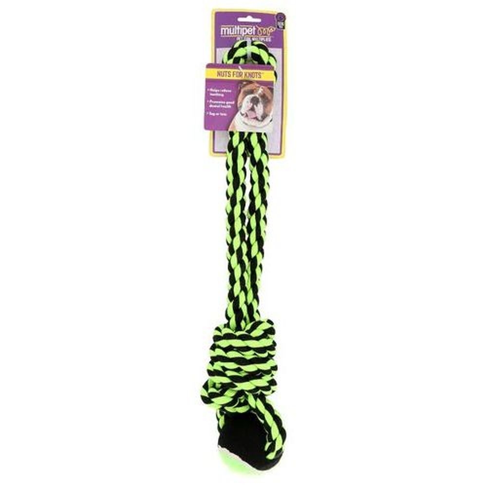 Multipet Nuts for Knots Ball Toy for Dog, 19 inch -- 3 per case