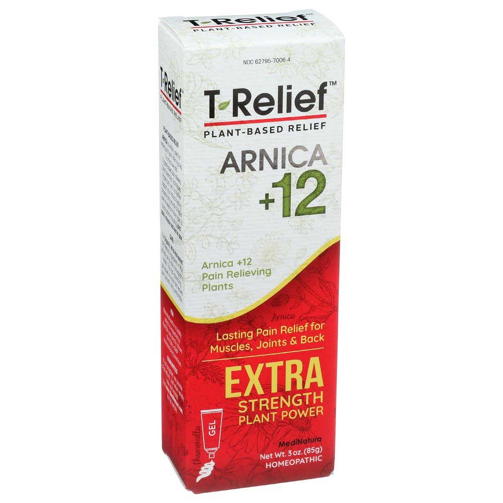T Relief Medinatura Extra Strength Pain Relief Gel, 3 Ounce
