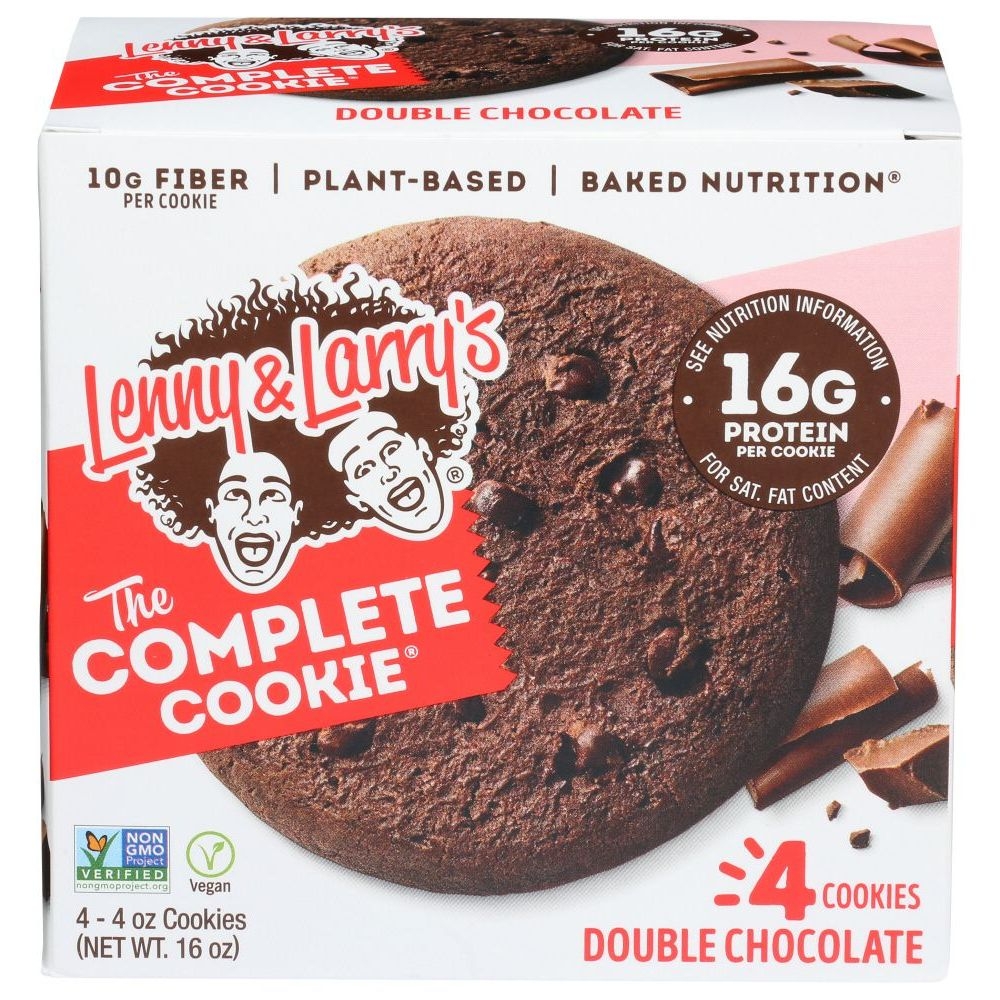 Lenny and Larrys The Complete Cookie Double Chocolate Cookies, 16 Ounce