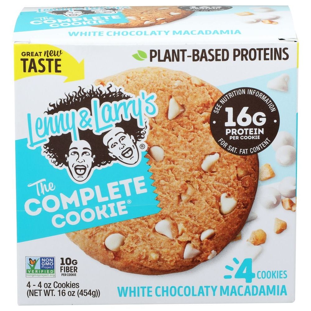 Lenny and Larrys The Complete Cookie White Chocolate Macadamia Cookies, 16 Ounce