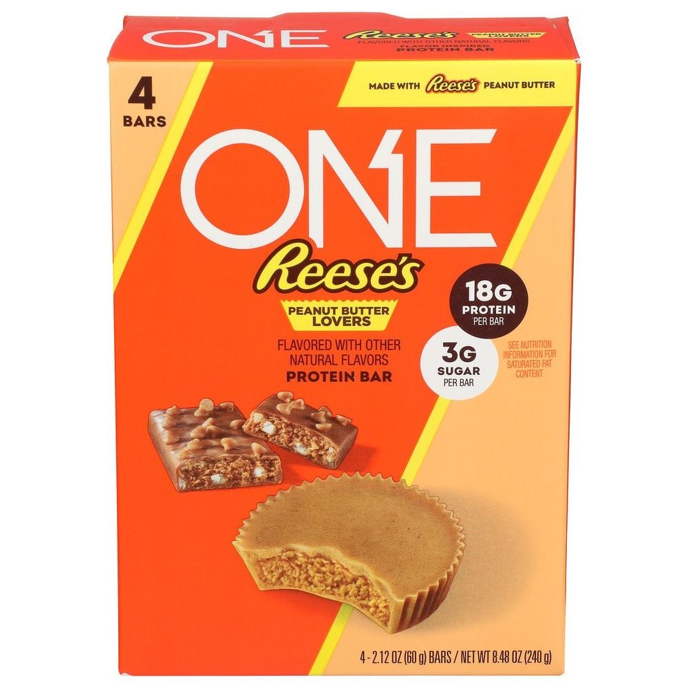 One Reeses Peanut Butter Lovers Protein Bar, 8.48 Ounce -- 6 per case