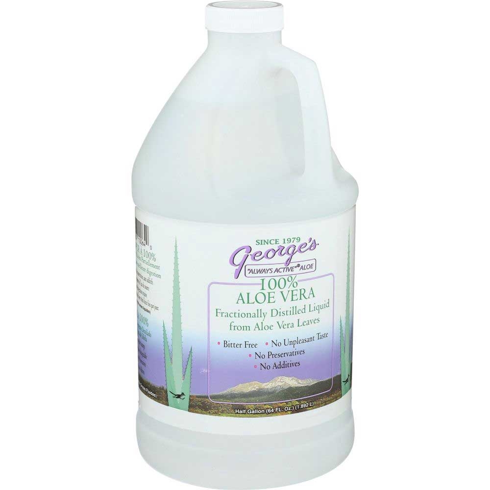 Georges Aloe Vera Liquid, 64 Fluid Ounce