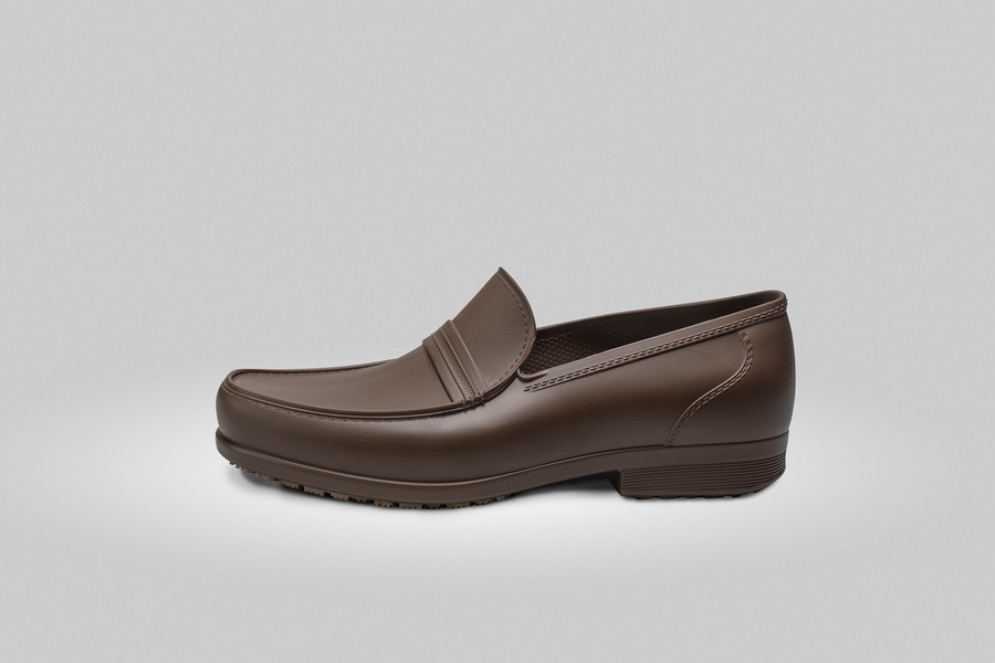Sticky Shoes Social Man Style Coffee Shoes, Size 13  -- 1 pair
