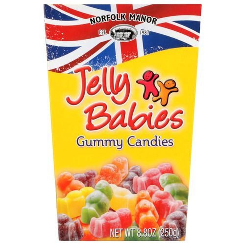 Norfolk Manor Jelly Babies Gummy Candy, 8.8 Ounce -- 12 per case