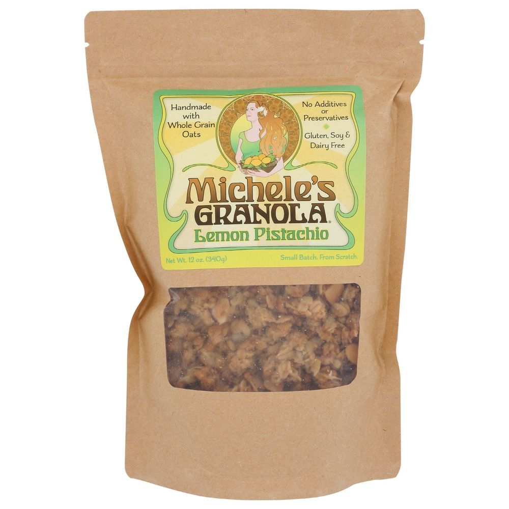 Micheles Lemon Pistachio Granola, 12 Ounce -- 6 per case