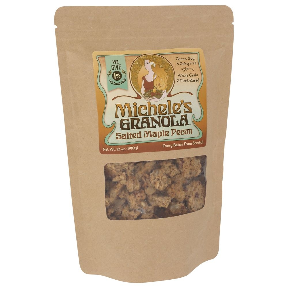 Micheles Salted Maple Pecan Granola, 12 Ounce -- 6 per case