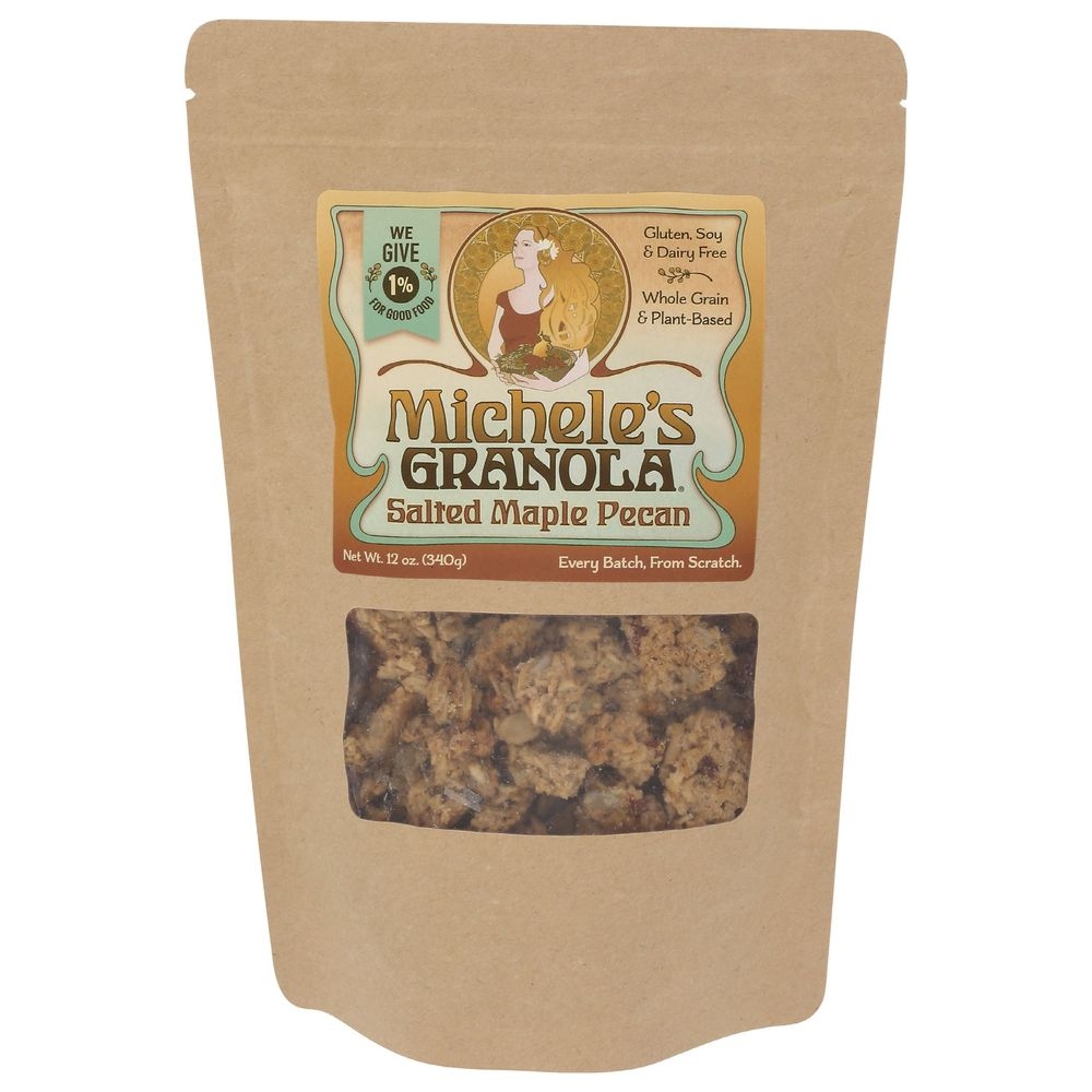 Micheles Salted Maple Pecan Granola, 12 Ounce -- 6 per case
