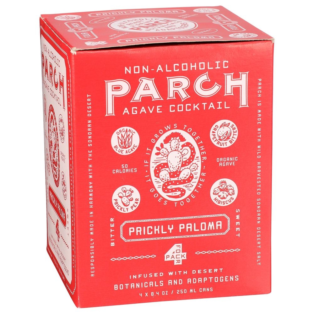 Parch Prickly Paloma Agave Cocktail, 33.6 Fluid Ounce -- 6 per case