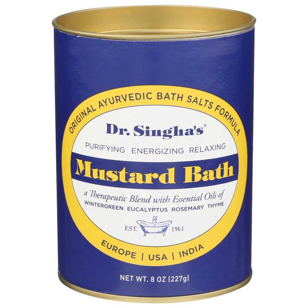Dr Singhas Bath Mustard, 8 Ounce