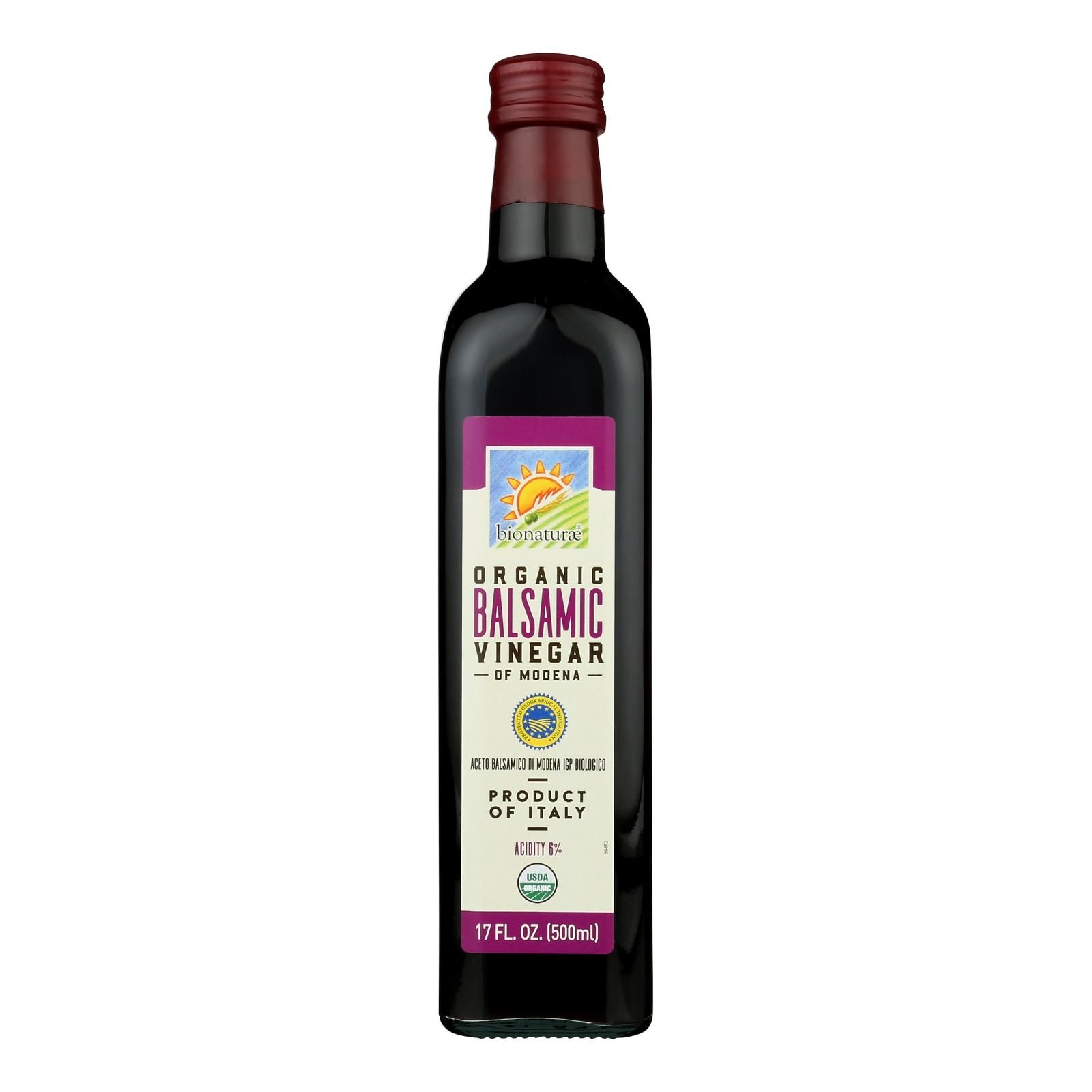 Bionaturae Organic Balsamic Vinegar, 17 Fluid Ounce -- 12 per case