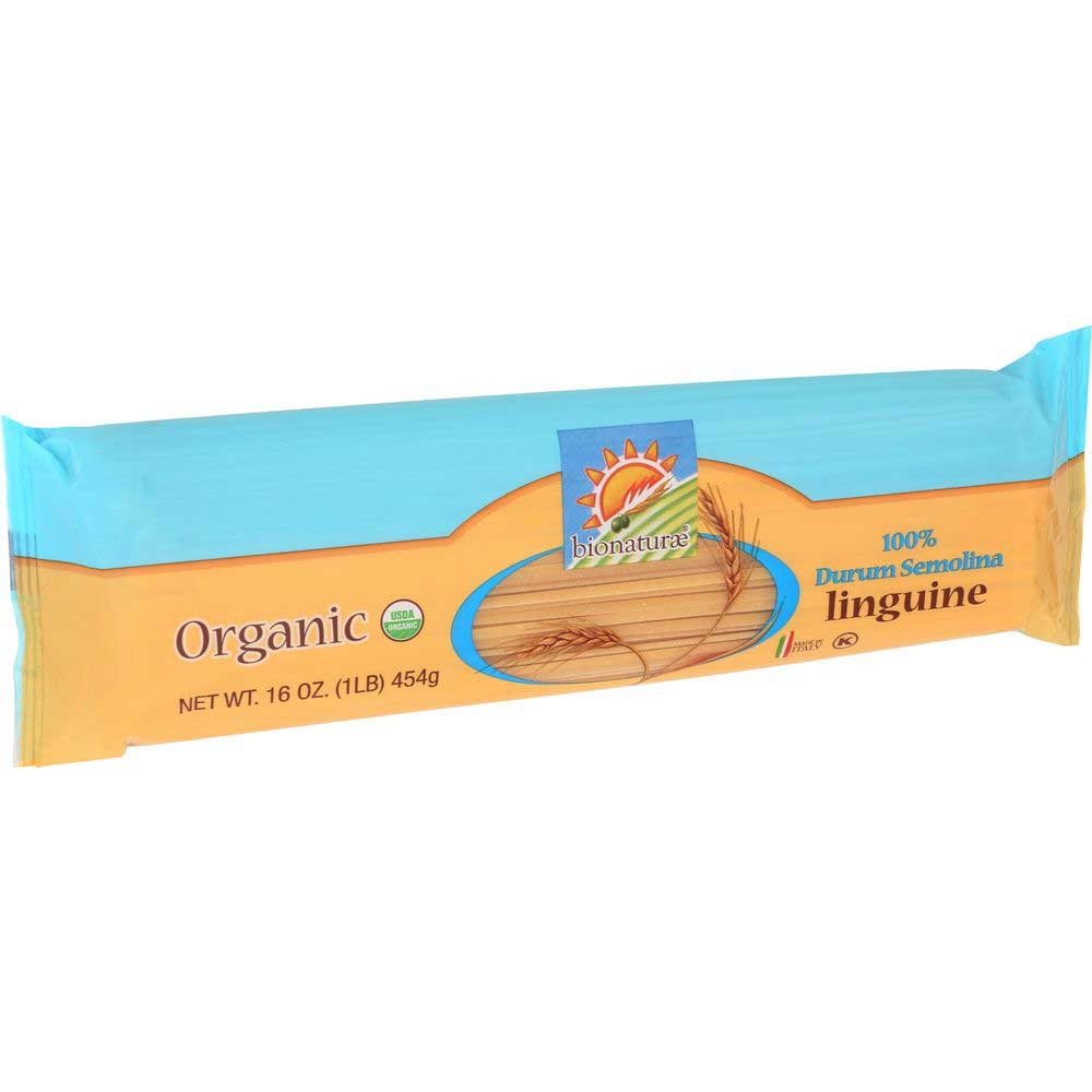 Bionaturae Organic Linguine Pasta, 16 Ounce -- 12 per case.