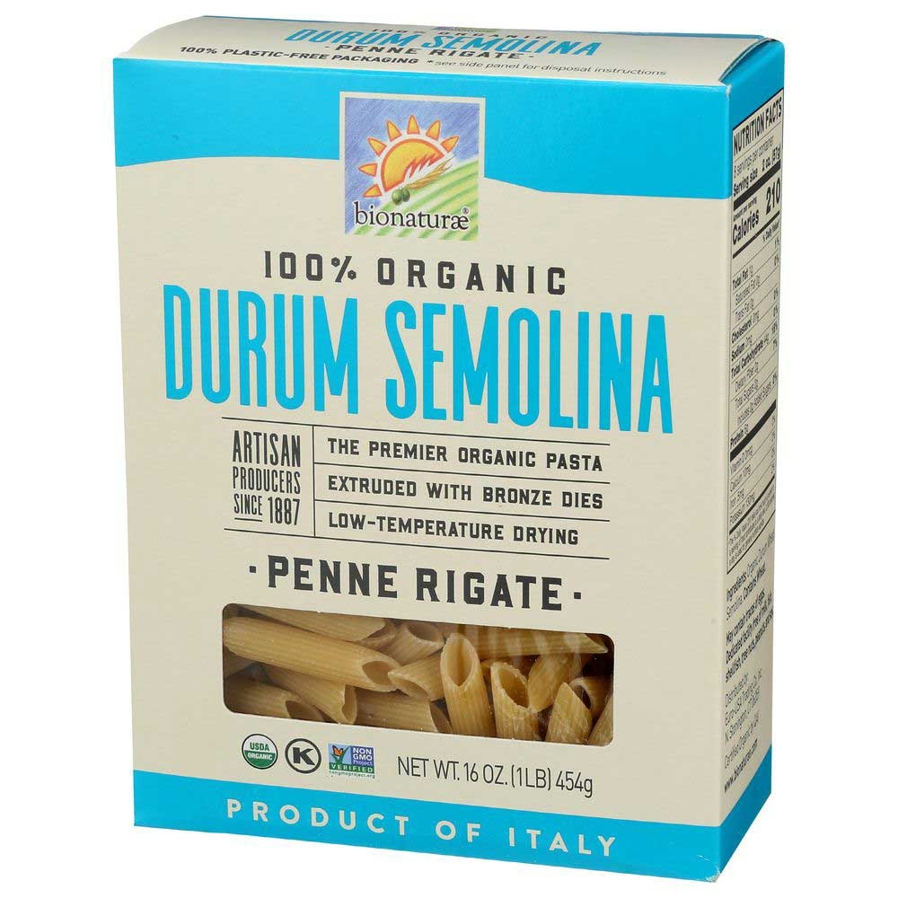 Bionaturae Penne Rigate, 16 Ounce -- 12 per case